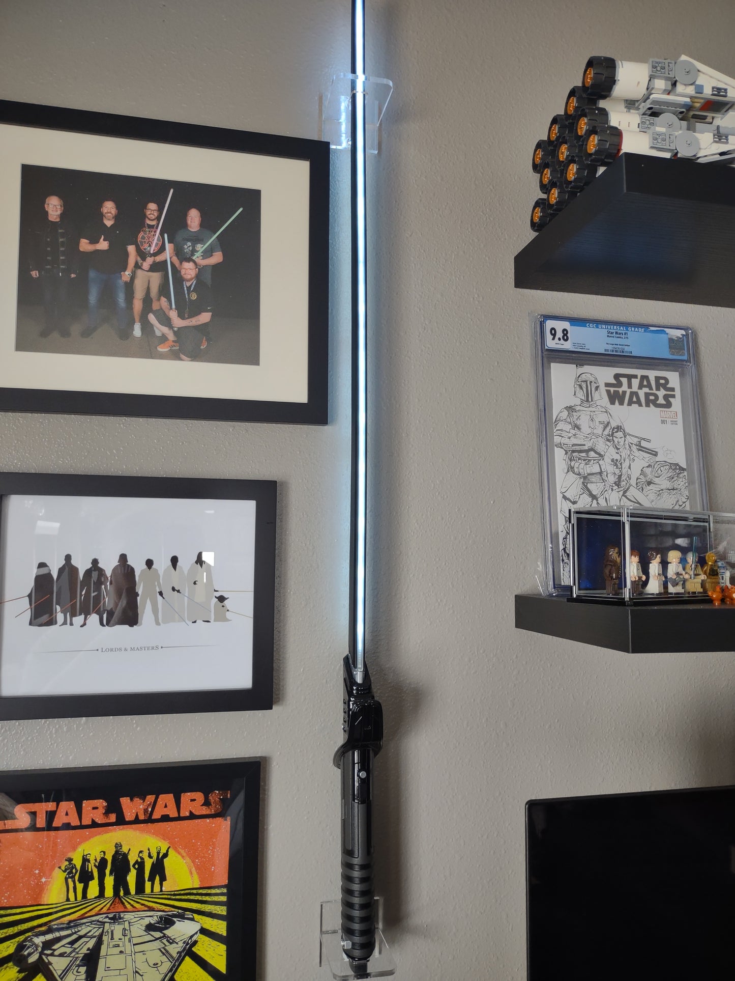 Lightsaber Wall Mount