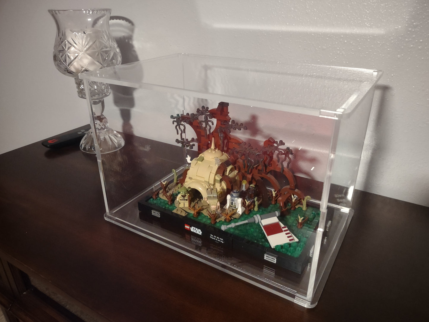 Large lego diorama display case